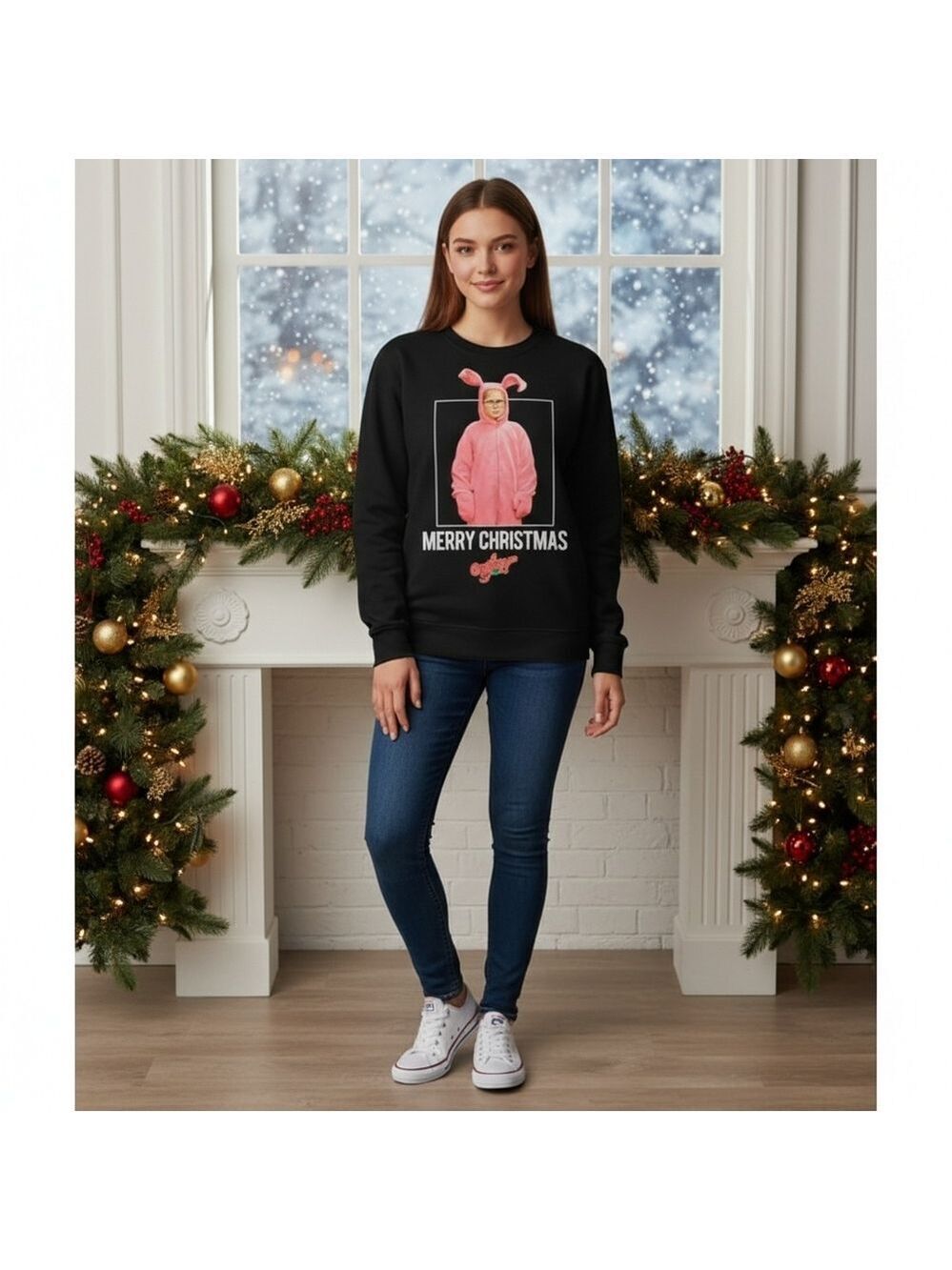 A Christmas story sweatshirt size medium